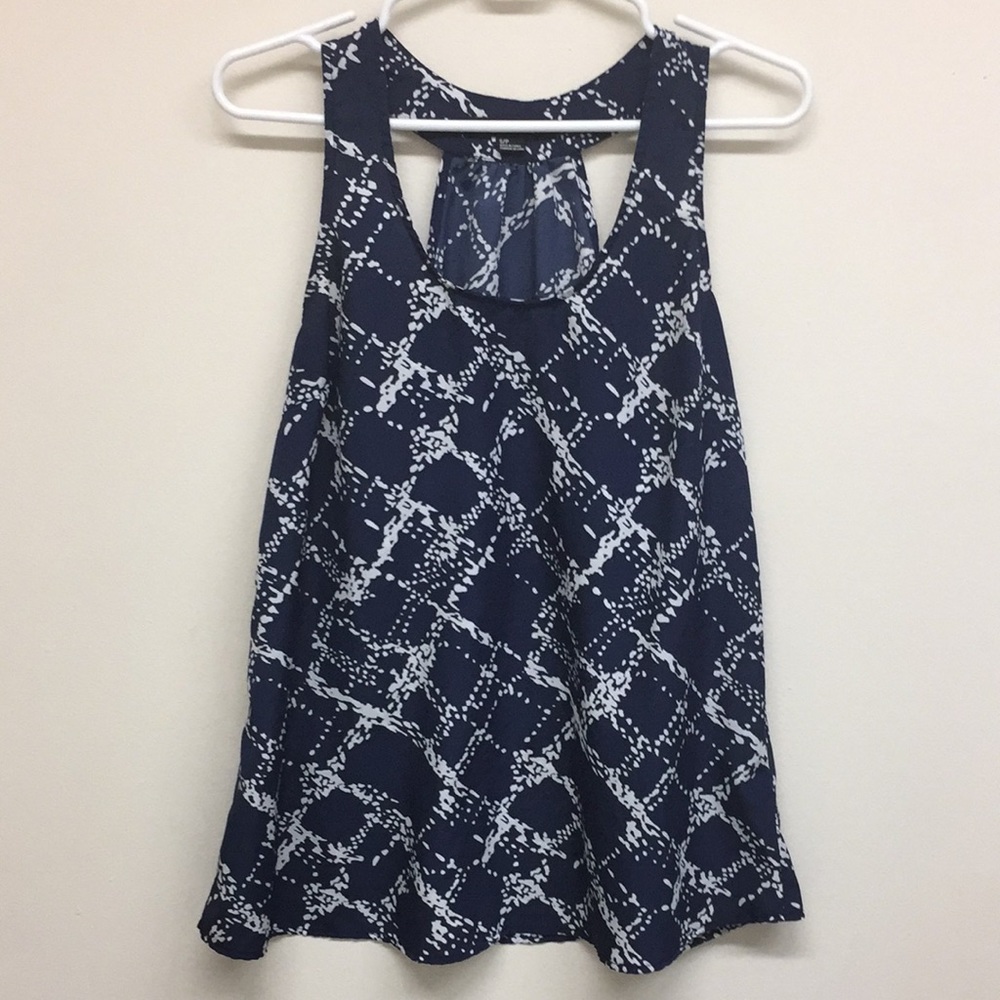 3/$35 F21 navy blue dressy tank